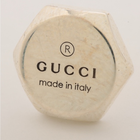 Gucci Gold Post Earrings with full inclusion - Picture 3 of 4